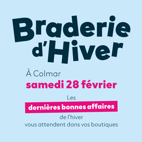 La 1ère Braderie d’Hiver arrive à Colmar !