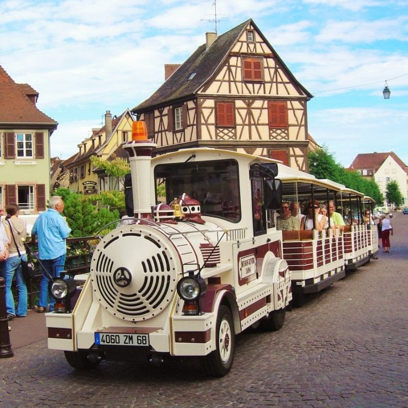 Petit Train Blanc à Colmar
