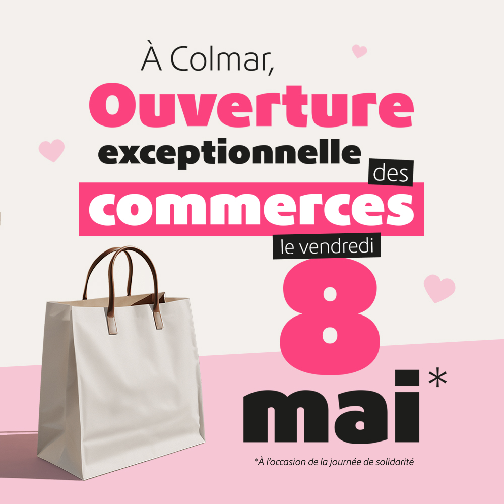 Ouverture exceptionnelle des commerces le vendredi 8 mai 2026